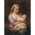 thumbnail image 2 of James John Hill 19x24 Gold Ornate Framed and Double Matted Museum Art Print Titled - Sweet Dreams (1868), 2 of 4
