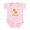 Petal Pink, variant on CafePress - Chick Infant Bodysuit - Baby Light Bodysuit, Size Newborn - 24 Months