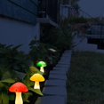 thumbnail image 4 of Lámpara de jardín con forma de seta, luz impermeable IP65 for exteriores, guirnaldas de luces, camino de jardín, decoración navideña, 4 of 6