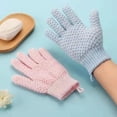 thumbnail image 3 of 1 pieza de guantes exfoliantes, esponja de baño, removedor de piel muerta, cepillo de ducha para baño, masajeador, exfoliante, baño mágico, 3 of 6