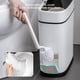 thumbnail image 3 of Bote de Basura Yuarrent 15L Blanco con Tapa de Bloqueo, 3 of 6