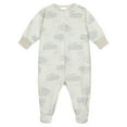 Onesies Brand Baby Boy or Girl Gender Neutral Sleep 'N Play Footed Pajamas, 4Pack