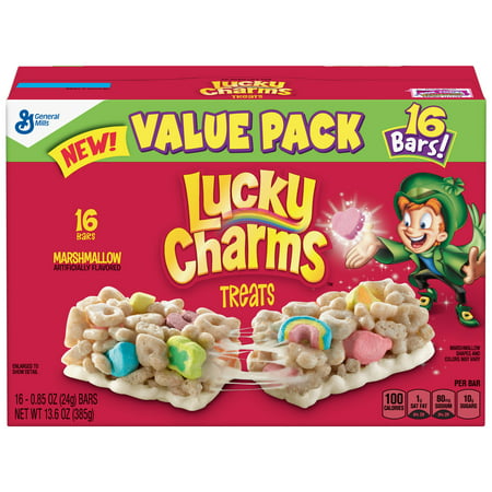 Lucky Charms Treat Bars 16 Count, 0.85 OZ (Best Lucky Charms E Juice)