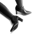 thumbnail image 3 of Dream Pairs Women's Over The Knee Stretch Boots Chunky High Heels Pointed Toe Fall Long Style, 3 of 6
