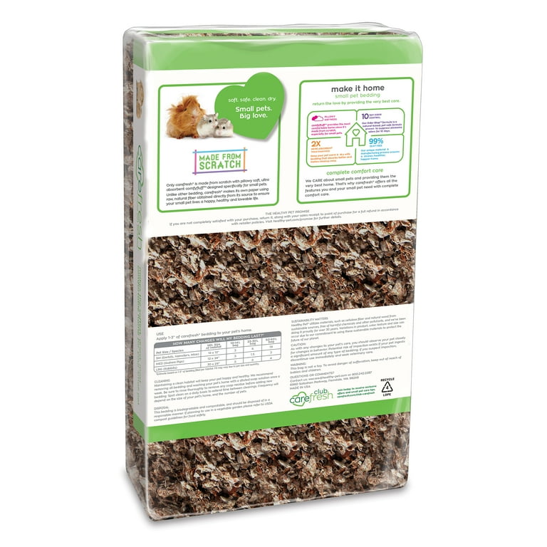 Carefresh Pet Bedding for Small Animals Walmart