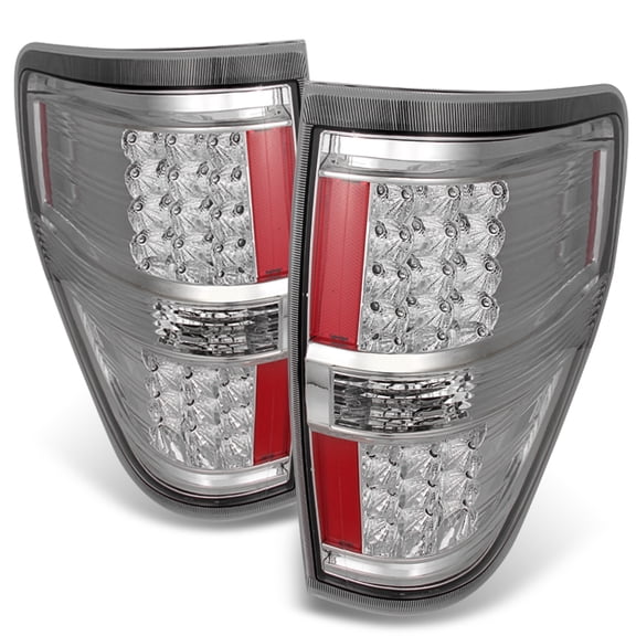AKKON - For 09-14 Ford F-150 F150 Styleside Pickup Truck LED Tail Lights Brake Lamp Replacement Left   Right