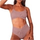 thumbnail image 1 of Traje de baño de dos piezas con tirantes cómodos y sin espalda con bloques de color para mujer OAVQHLG3B Store lin121212, 1 of 4