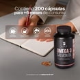 thumbnail image 2 of Aceite Omega 3 B Life Salmón Puro 200 Cápsulas 1000 mg Ingredientes Naturales, 2 of 8