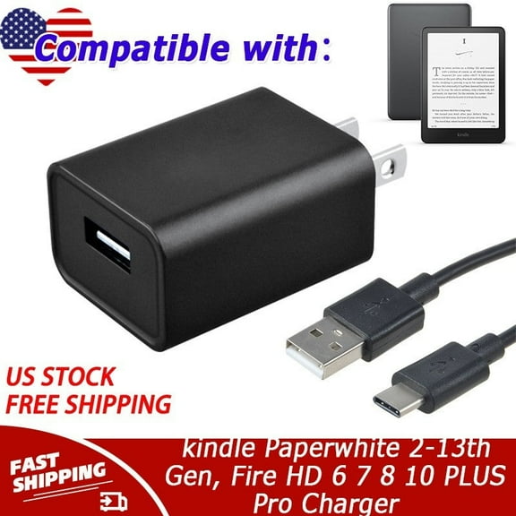 Charger Compatible with kindle Paperwhite 2-13th Gen, Fire HD 6 7 8 10 PLUS Pro