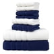 thumbnail image 1 of 8 Piece Towel Set Turkish Cotton Bathroom Super Absorbent 4 Square Towel 2 Face Towel 2 Bath Towel Set Hotel Beauty Salon Sauna, 1 of 5