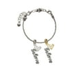 Delight Jewelry Silvertone Crystal Script ''Believe'' Silvertone