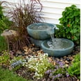 thumbnail image 6 of Aquascape 19 inch / 21 inch Dia (49/52 cm) Spillway Bowl and Basin Kit Outdoor Fountain, Patina, 6 of 6