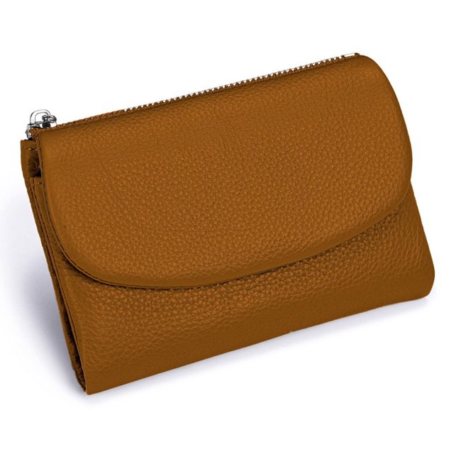 Stylish Purse Leather Wallet RFID Blocking Women's Slim Design Small Capacity Wallet for Daily Commute and Versatile Use