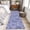 Light Purple, variant on Round Area Rug 5 Ft, Light Blue Teal Washable Non-Slip Circle Carpet for Living Room/Bedroom, Retro Botanical Abstract Art Low-Profile Runner Mats Collection Rugs for Indoor