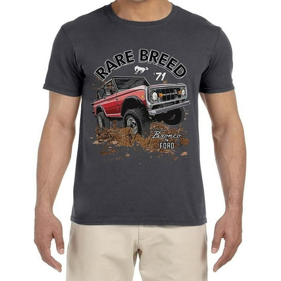 Rare Breed Ford Bronco T-shirt Mens Graphic Tees