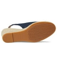 thumbnail image 3 of Cole Haan Cloudfeel Espadrille Wedge Slingback 80 mm Navy Blazer Suede 10.5 B M, 3 of 5