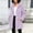 Purple, variant on Fnooota Womens Fleece Jackets, Lightweight Long Sleeve Mid-length Warm Winter Outerwear with Pockets Coffee Size S-3XL