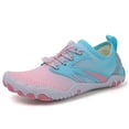 thumbnail image 2 of KANG Fashion Men's & Women's Outdoor River Trekking Shoes, Breathable Mesh Water Shoes, Non- All-Terrain Sneakers for the Beach, Fitness, Cycling, and Athleisure Light Blue 39, 2 of 6