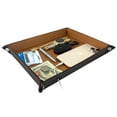 thumbnail image 2 of Father's Day Real Leather Valet Tray Nightstand Organizer for Men Jewelry Key Bowl, 2 of 10