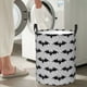 thumbnail image 5 of Fotbe Bat Cesto de Ropa con Asas, Cesto Impermeable de Gran Capacidad, Bolsa de Lavado para Dormitorio, Cesto de Ropa con Ruedas y Asas-Medium, 5 of 6