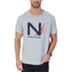 thumbnail image 1 of Nautica - Camiseta gráfica para hombre, talla grande, gris, 3XB, 1 of 1