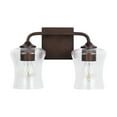 thumbnail image 2 of Capital Lighting 139221-499 Reeves 2 Light 14" Wide Bathroom Vanity Light - Nickel, 2 of 7