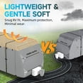 thumbnail image 5 of RV Cover for 27-30FT Travel Trailer, 7-Layers Top Camper Cover with Tongue Jack Cover/Windproof Straps/Gutter Covers and Other Accessories Kit, 5 of 6