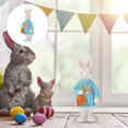 thumbnail image 7 of Toyandona 1Pc Easter Rabbit Figurine Blue Resin Decor for Home and Room Layout, 7 of 7