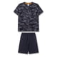 thumbnail image 1 of Sanetta pijama de niño - Teens, corto, ropa de dormir, pijama, algodón Negro/Gris 176, 1 of 3