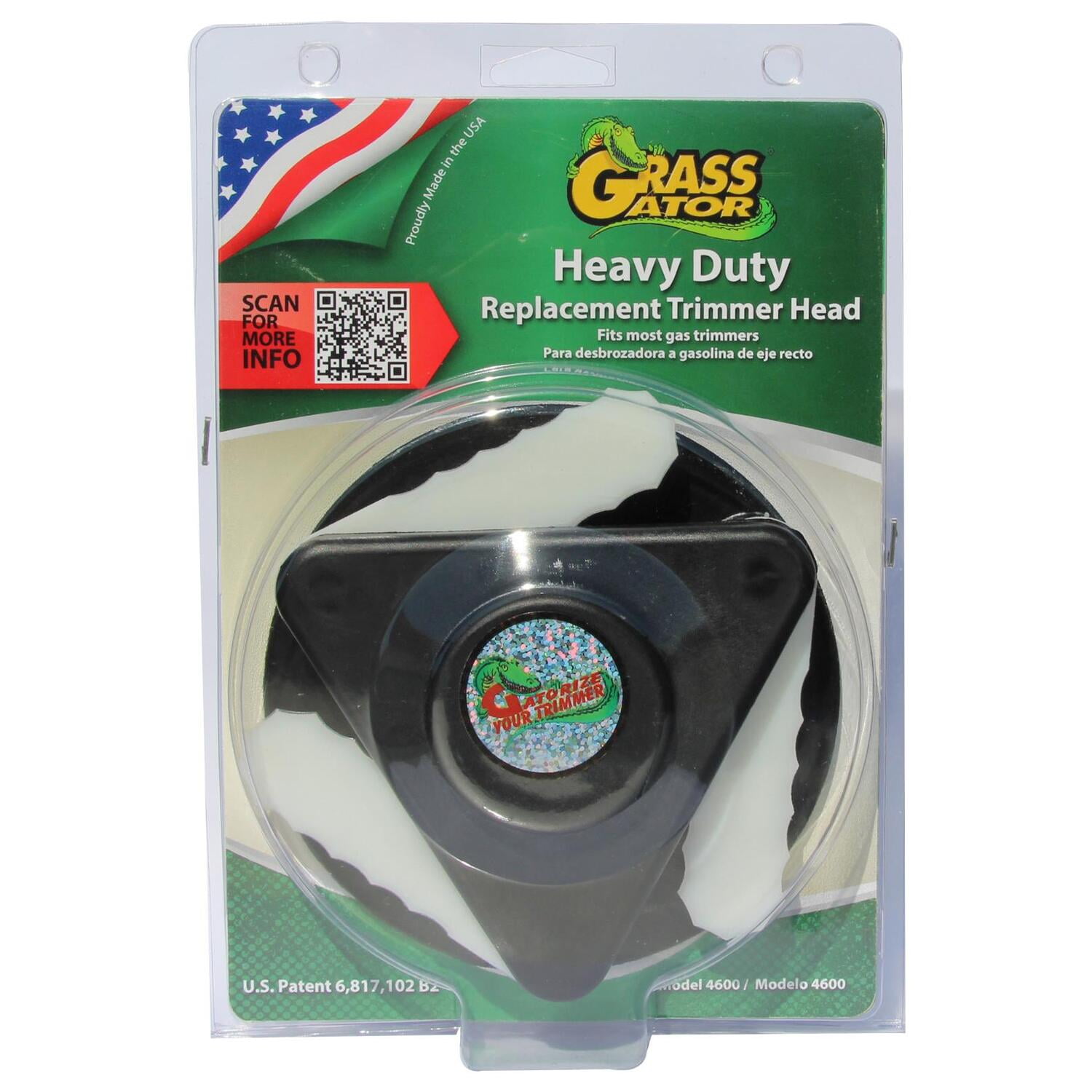 Grass Gator Heavy Duty Residential Grade 4 in. L Blade Trimmer Head