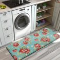 thumbnail image 3 of Pioneer Flower Floral Print Pattern Kitchen Rug Mat,Kitchen Runner Rugs Non Skid Washable,Decorative Kitchen Floor Mats for Kitchen,Sink,Laundry,17"x47.2", 3 of 7
