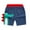 Dark Blue, variant on Baggy Shorts Toddler Kids Boys Summer 3D Crocodile Print Elastic Waist Casual Shorts Soft Breathable Lightweight Active Wear Baby Boy Shorts Yellow 12 Months-18 Months