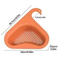 thumbnail image 2 of 2PCS Swan Drain Basket for Kitchen Sink, Kitchen Sink Strainer, Multifunctional Kitchen Triangle Sink Filter, Kitchen Sink Accessories,Easy to Disassemble Fits All Sink, 2 of 6