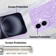 thumbnail image 4 of Funda de teléfono MZELQ para iPhone 16 Plus Silicone Wave Ripple Purple, 4 of 6