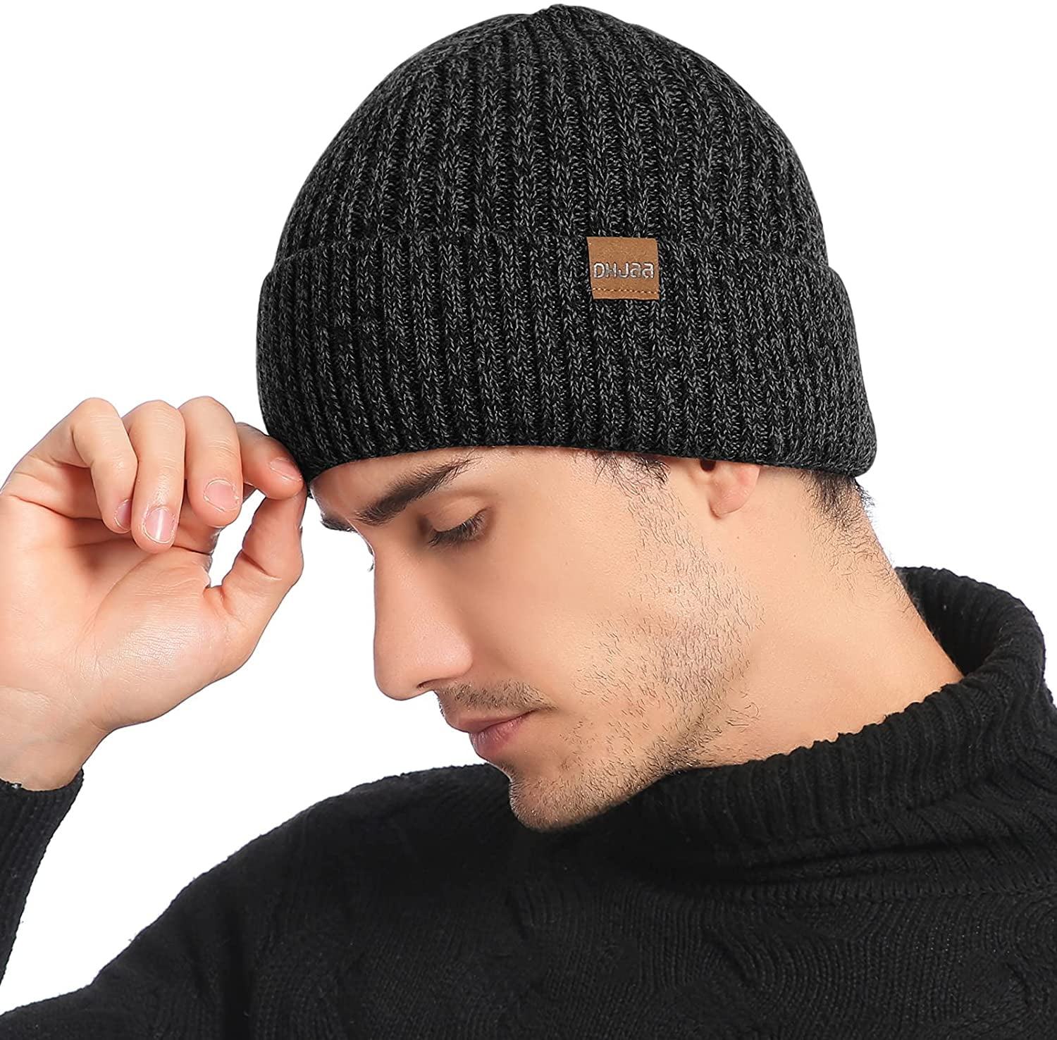 Fleece Lined Knit Skull Cap 