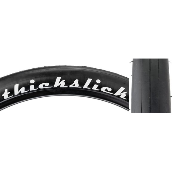 WTB ThickSlick Tire - 26 x 2.0, Clincher, Wire, Black, Comp