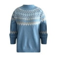 thumbnail image 4 of Chandail en Tricot pour Femmes Hiver Chaud Chandail Ample Col Roulé Décontracté Doux Fil Confortable Automne, 4 of 4