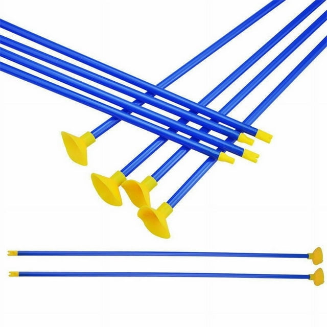 10 Pcs Flèches de Tir à l'Arc à Ventouse Flèche en PVC Flèche d'Entraînement Cible Flèche pour Jouet d'Arc pour Enfants