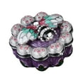 thumbnail image 2 of EHJRE Jewelry Box Crafts Collectible Mini Trinket Box for Souvenir Necklaces Girls purple, 2 of 9