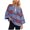 Blue, variant on GaThRRgYP Spring Tops for Women,Womens Tops Plus Size,Womens Color Block Stripe Oversized Sweatshirts V Neck Long Sleeve Casual Loose Pullover Tops Khaki M