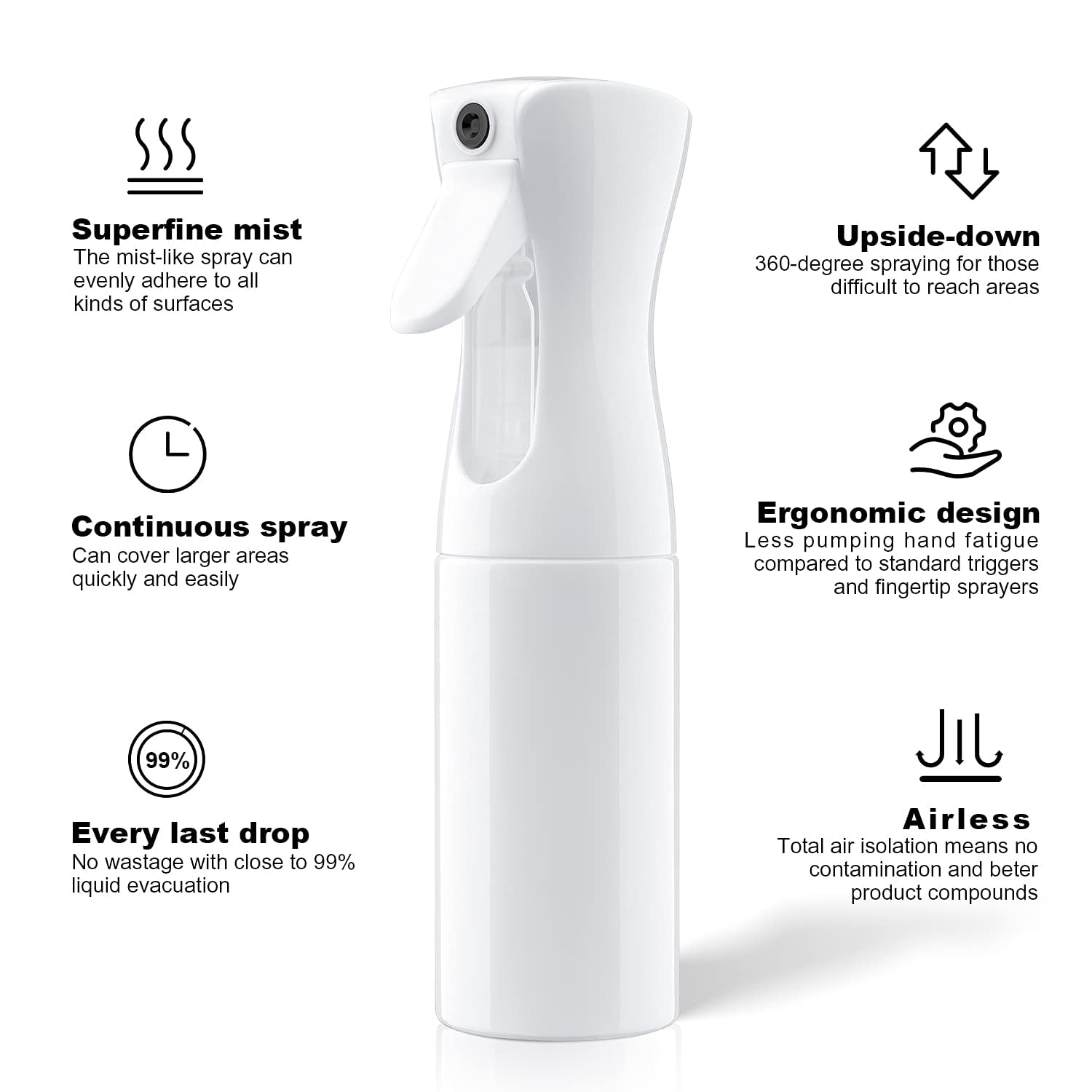 This Continuous Spray Bottle Evenly Mists Hair and Plants, and It's 47% Off