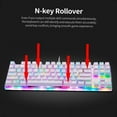 thumbnail image 7 of MOTOSPEED K87S Mechanical Keyboard Gaming Keyboard Wired USB Customized LED RGB Backlit with 87 Keys, 7 of 7