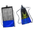 thumbnail image 2 of Bolsa de cordón de con bandolera para accesorios de buceo azul shamjiam Bolsa de malla con cordón, 2 of 9