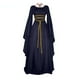 thumbnail image 2 of Maxi vestido gótico Retro Medieval para mujer, vestido negro para Halloween, Carnaval, Larp, disfraz de Cosplay Medieval, 2023, 2 of 5
