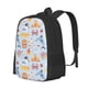 thumbnail image 1 of Disketp Cute Shark Mochila Minimalista de Gran Capacidad, Mochila de Viaje para Escuela, Trabajo o Uso Diario, 1 of 6