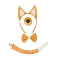 thumbnail image 2 of FVDPWYE Puppy Dog Ears and Long Tail Costume Headdress for Prom Performance Birthday brown, 2 of 9