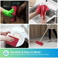 thumbnail image 4 of HOMEXCEL Microfiber Cleaning Cloth, 12 Pack Premium Microfiber Towels for Cars, Lint Free, Scratch-Free, Highly Absorbent, Reusable Cleaning Rags for Car, Household, Kitchen, Window, 11.5"X11.5" Red, 4 of 6