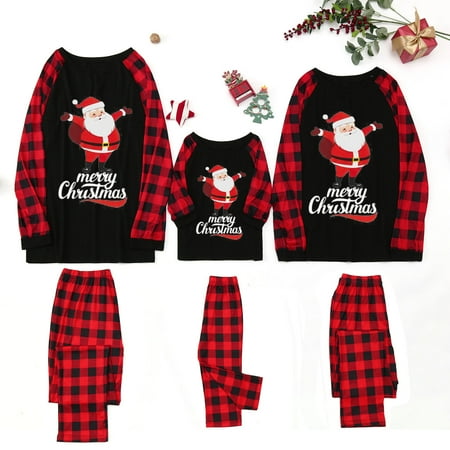 

Christmas Man Dad Pajamas Set Happy Dwarf Print Family Sleepwear Matching Set