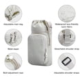 thumbnail image 5 of CHAOYUNYI Water Bottle Holder with Strap for 25/32/40/64 oz, Carrier Sling Bag with Phone Pocket Water Bottle Sleeve for Men Women Hiking Camping Travelling, 5 of 7