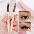 thumbnail image 4 of Delineador de ojos líquido negro y marrón, resistente al agua, duradero, secado rápido, no florece, lápiz líquido, herramientas cosméticas( Brown 02, 4 of 5